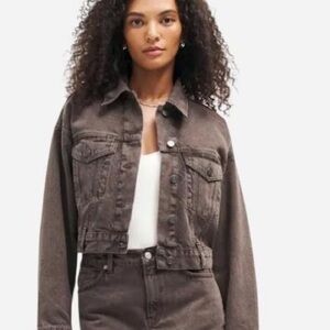 Reformation Jori Cropped Denim Jacket